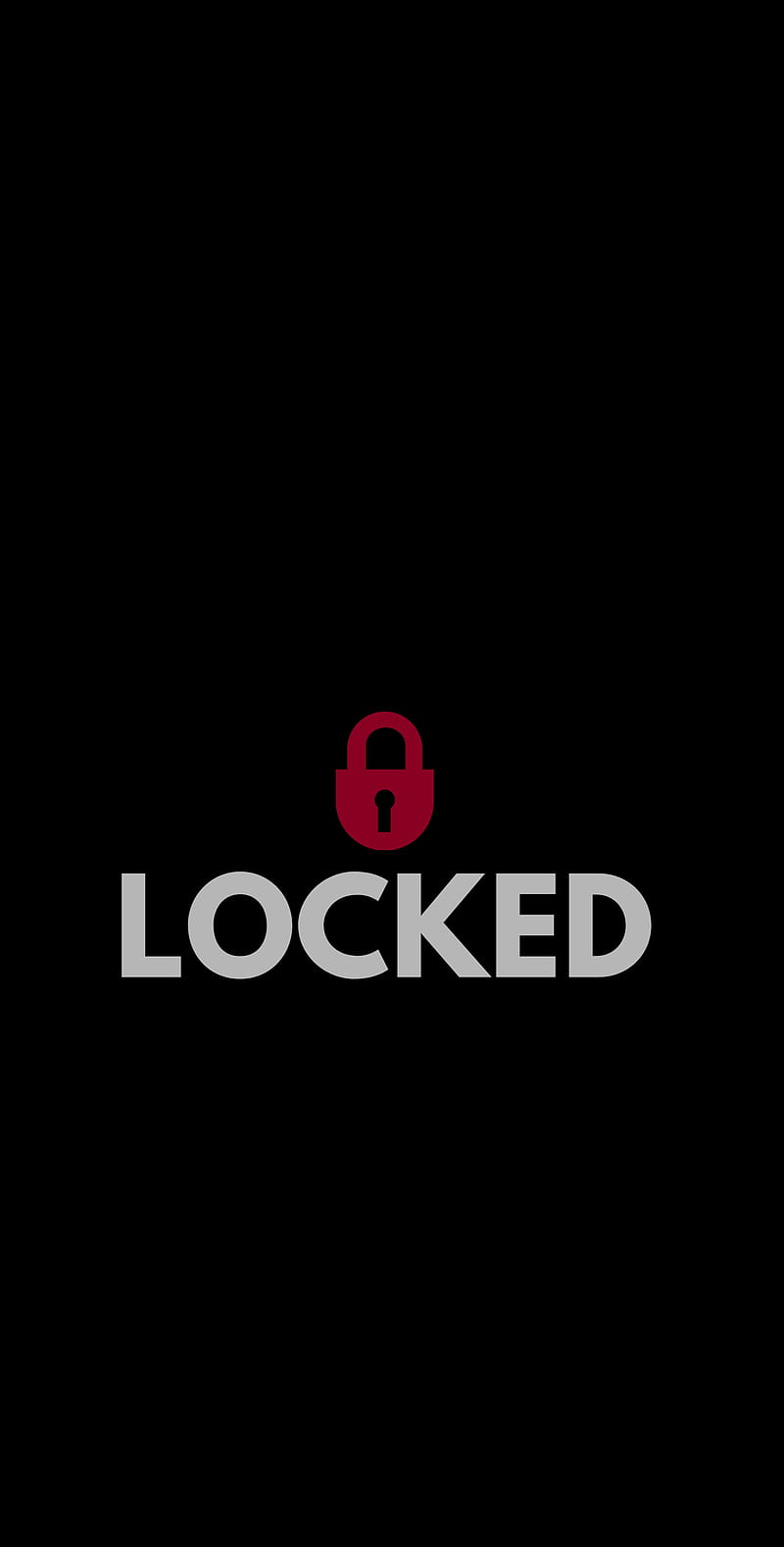 Lock screen, black, iphone, locked, logo, mi, redmi, simple, xiomi, HD  phone wallpaper | Peakpx