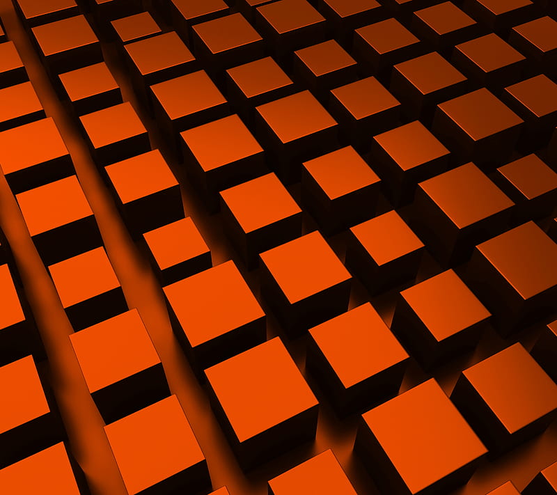 Cubic, 3d, abstract, box, cube, square, HD wallpaper
