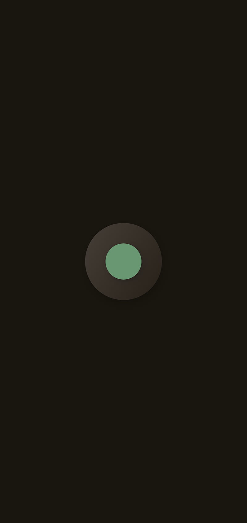 Minimal circle, black, dark, desenho, flat, green, mint, premium, HD phone wallpaper