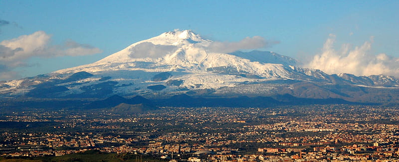 Mt Etna - Sicily - Italy, Sicily, Mount Etna, Mt Etna, Italy, Volcanos, HD wallpaper