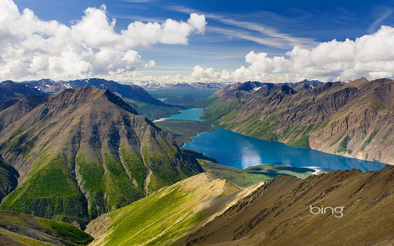 Yukon Canada-Kluane National Park-Bing, HD wallpaper
