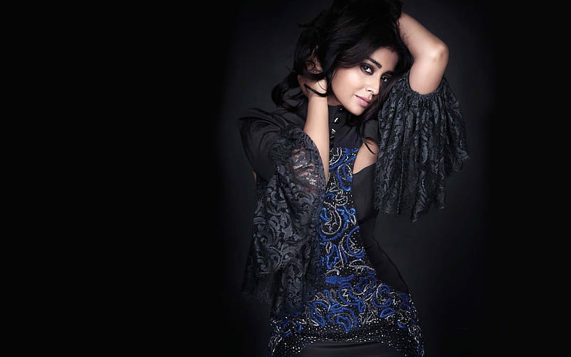 Bollywood, Shriya Saran, indian actress, models, beauty, HD wallpaper
