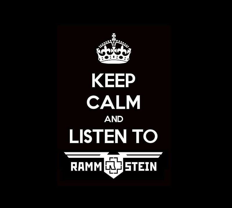 rammstein, keep calm, HD wallpaper