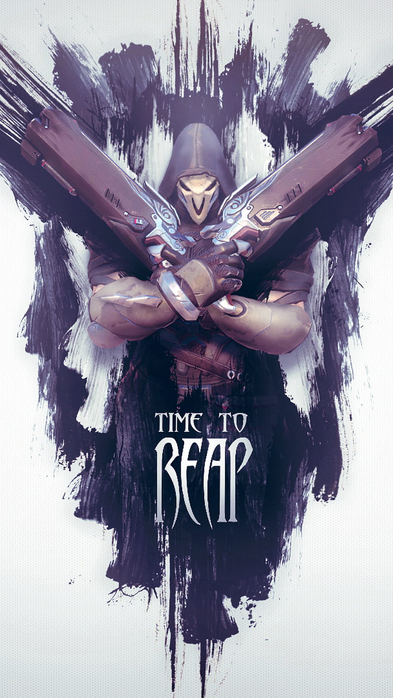 Reaper, overwatch, ow, HD phone wallpaper
