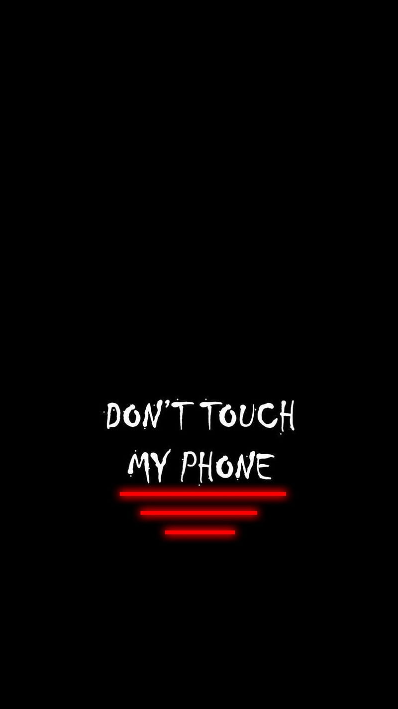my phone text, android, black, dont, hayatikdrgl, iphone, line, lock, locked, myphone, touch, word, HD phone wallpaper