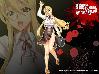 ♥ º ☆.¸¸.•´¯`♥ HOTD ♥ º ☆.¸¸.•´¯`♥ - Highschool of the Dead Wallpaper  (36252284) - Fanpop