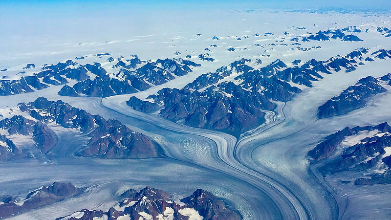 Eastern Greenland , nature, landscape, snow, winter, HD wallpaper