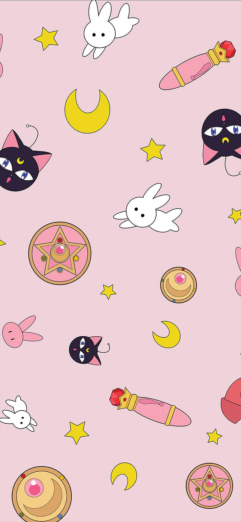 Sailor M, cute, pink, sailormoon, HD phone wallpaper