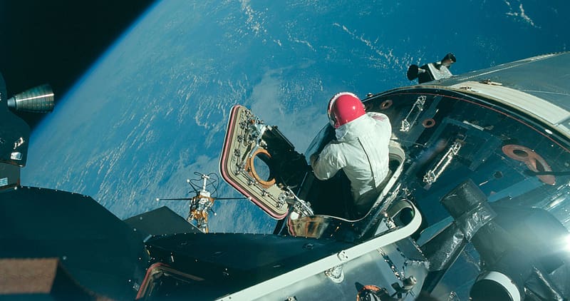 Astronaut, Earth Orbit, Earth, Space Missions, HD wallpaper