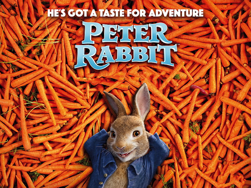 Peter Rabbit 2018, peter-rabbit, 2018-movies, animated-movies, movies, rabbit, HD wallpaper