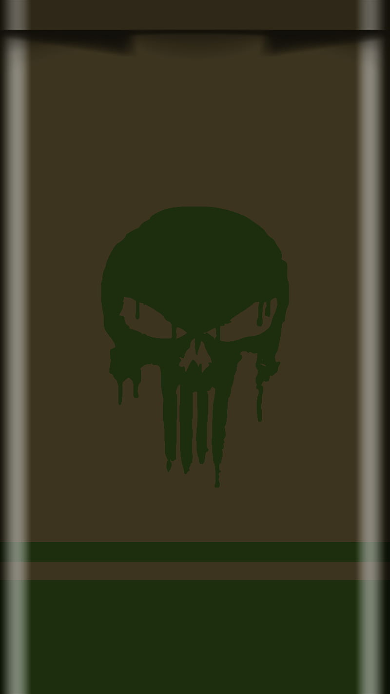 Punisher, army, cool, forces, green, military, skull, socom, special, tactical, HD phone wallpaper