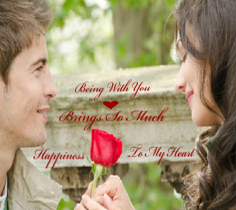 Happiest Moment, couple, girl, hug, love, romantic, together, true, HD wallpaper