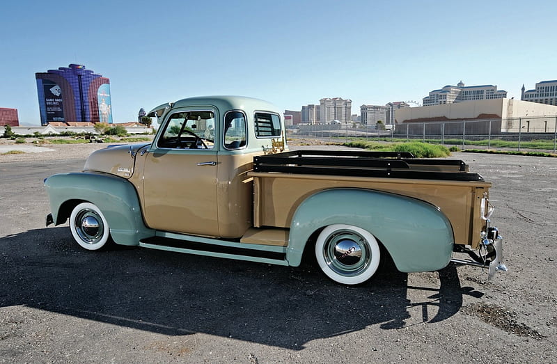 1950-Chevrolet-3100, Classic, GM, Bowtie, Truck, HD wallpaper