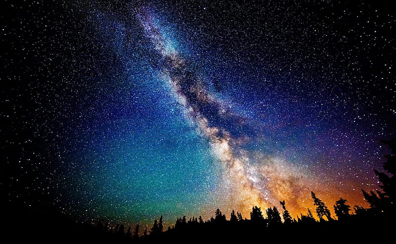 HD night sky wallpapers