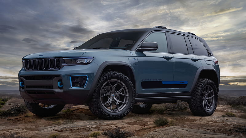 Jeep Grand Cherokee Trailhawk PHEV Concept 2022, HD wallpaper