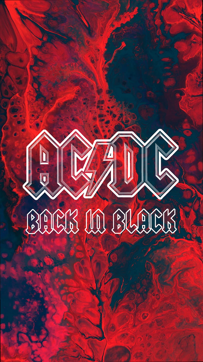 ACDC Back in Black, ac/dc, back in black, HD phone wallpaper | Peakpx