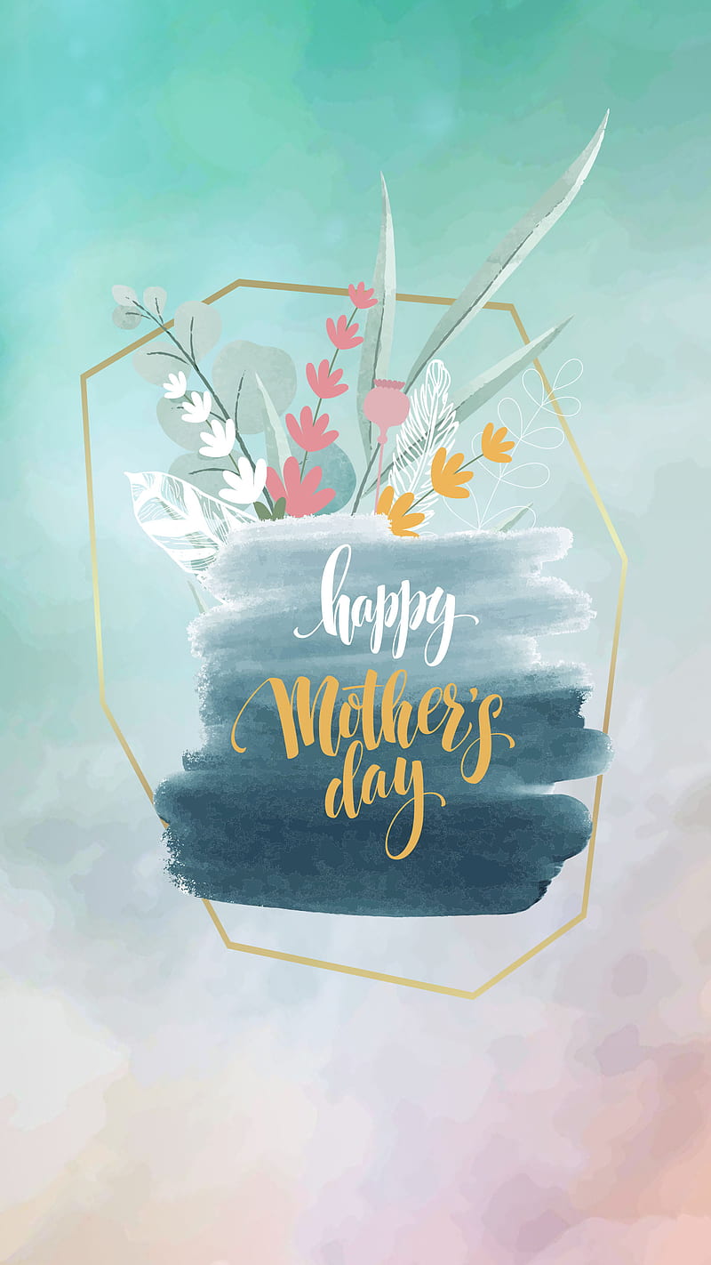 Happy Mother's day, 9 may, family, love, mom, mommy, mother, mother's day,  pastel, HD phone wallpaper | Peakpx