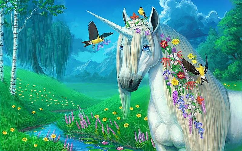 720p Free Download Beautiful Unicorn Fantasy Enchanting Dreamy