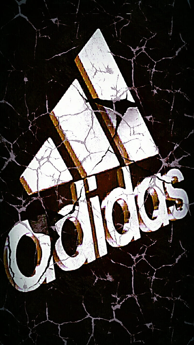 Old ripped adidas , brands, logo, HD phone wallpaper