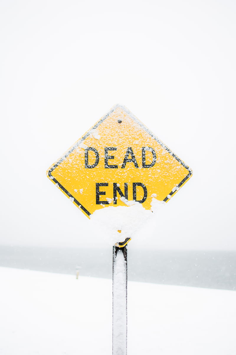 USA, graphy, white, warning signs, signs, snow, snowing, winter, yellow, triangle, minimalism, simple background, white background, road sign, portrait display, HD phone wallpaper