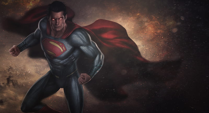 Superman New Digital Art, superman, superheroes, artwork, digital-art, artist, HD wallpaper