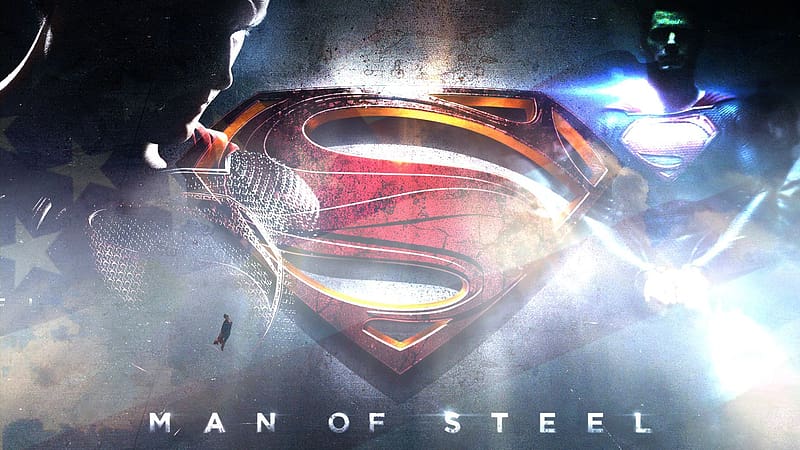 Superman, Man Of Steel, Movie, Superman Logo, HD wallpaper