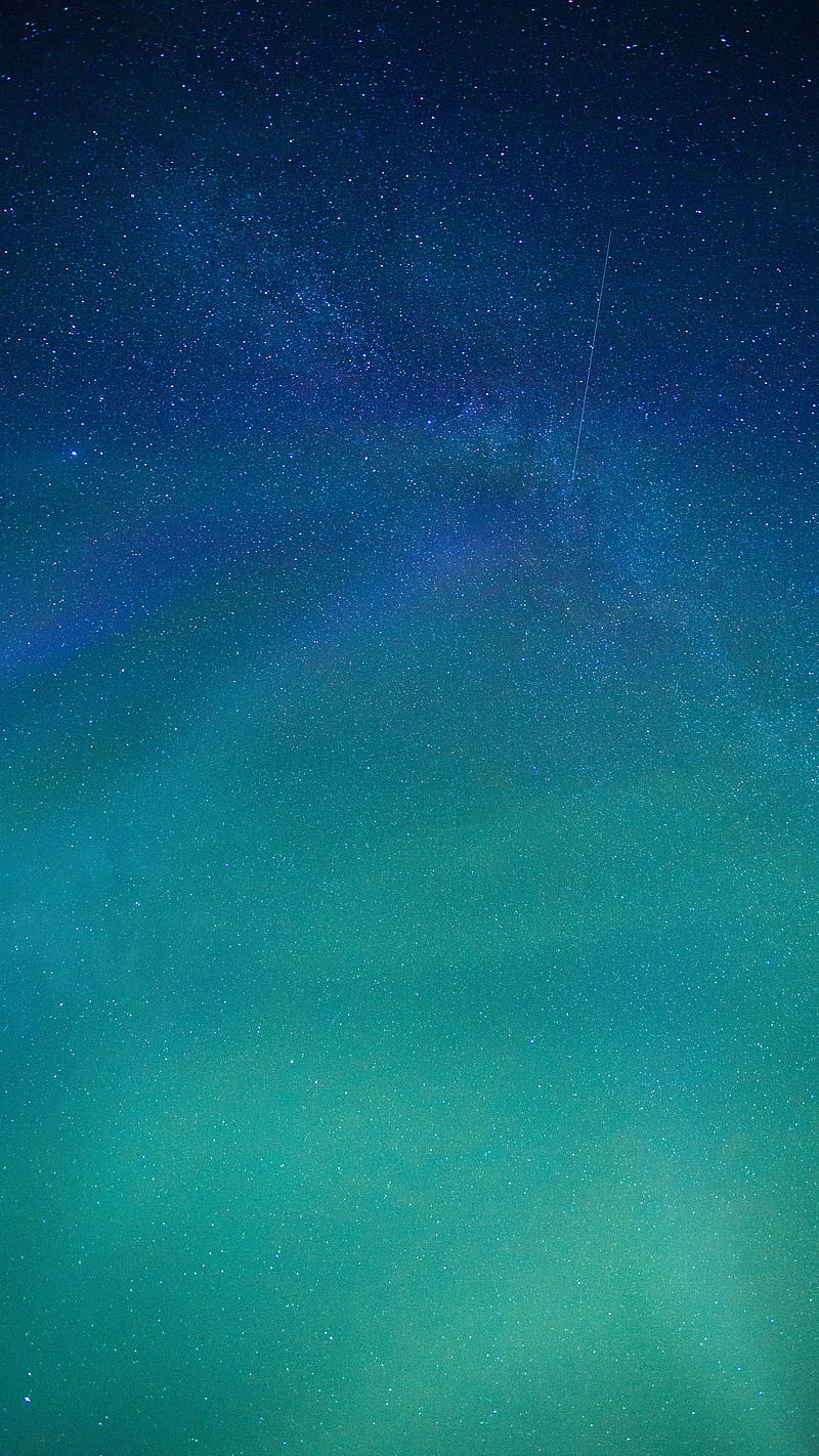 stars, starry sky, gradient, starfall, HD phone wallpaper