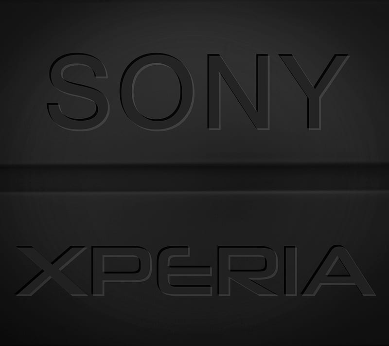 Xperia Dark Logo Texture Hd Wallpaper Peakpx