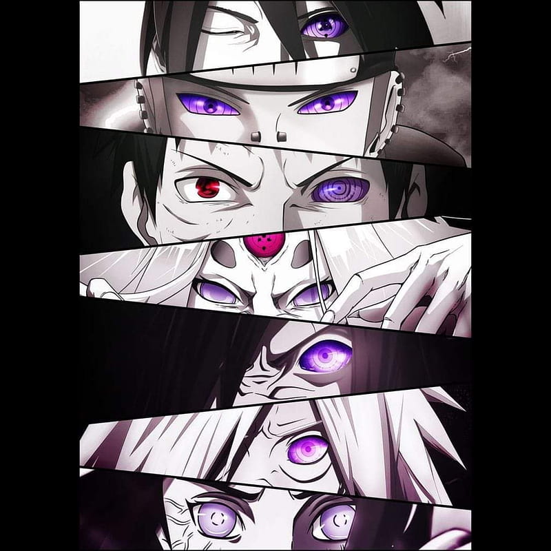 Naruto , eyes, naruto, HD phone wallpaper