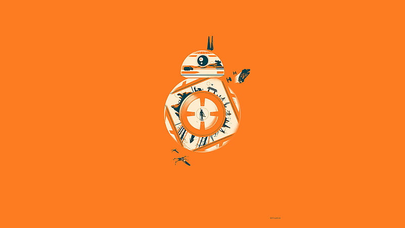 BB-8 Star Wars, HD wallpaper