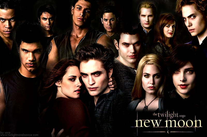 The Twilight Saga: New Moon (2009), poster, movie, new moon, people,  vampire, HD wallpaper | Peakpx