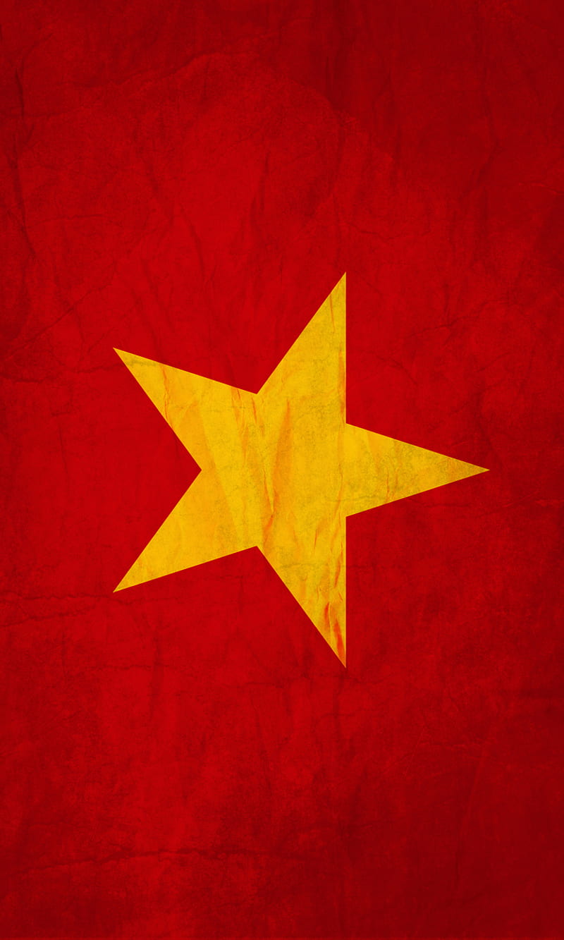 Vietnam, flag, HD phone wallpaper