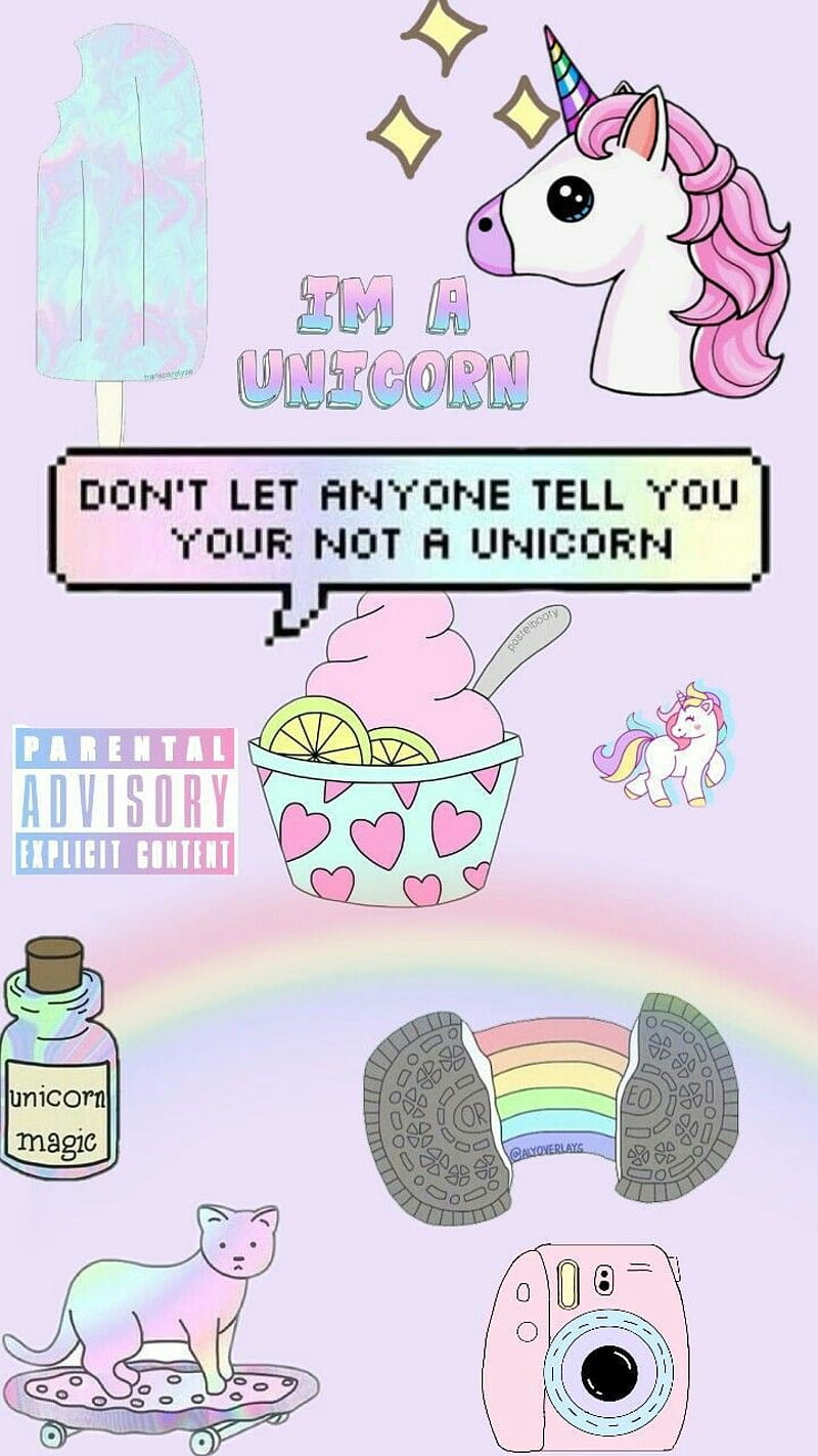 Unicornio, femenino, arco iris, Fondo de pantalla de teléfono HD | Peakpx