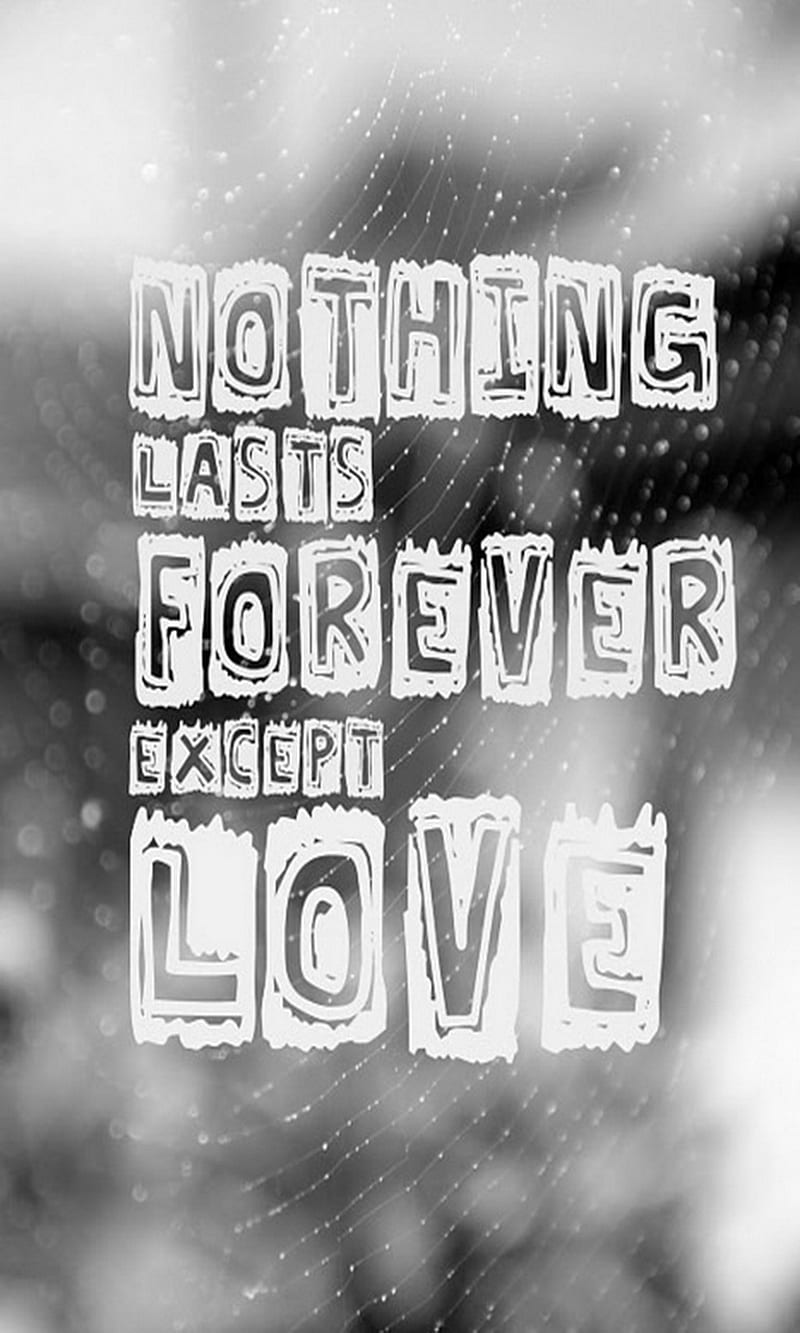 Love, except, siempre, last, nothing, HD phone wallpaper