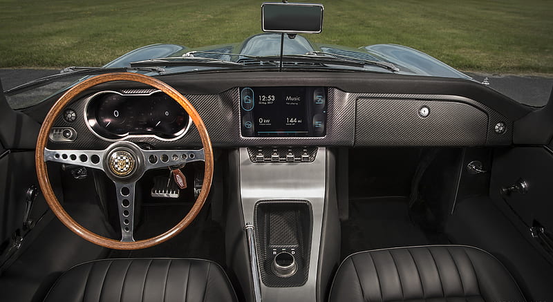2017 Jaguar E-type Zero EV Concept - Interior , car, HD wallpaper