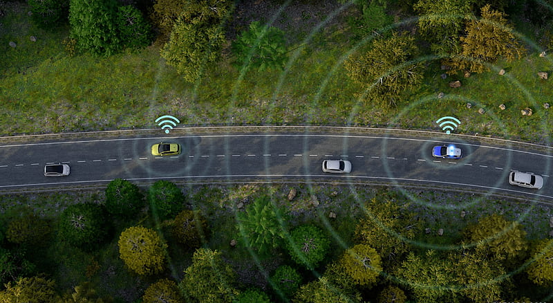 2020 Volkswagen Golf 8 - ``Car2X, traffic hazard alert function, HD wallpaper