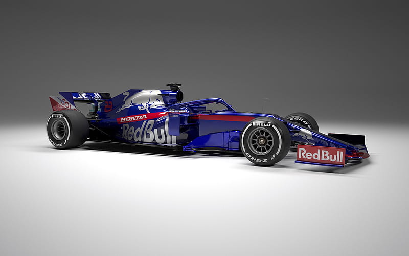 Toro Rosso STR14, 2019, Formula 1, new racing car 2019, F1, new STR14, Scuderia Toro Rosso, Red Bull, HD wallpaper