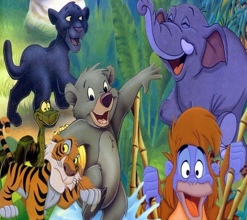 Jungle Book, cartoons, HD wallpaper | Peakpx