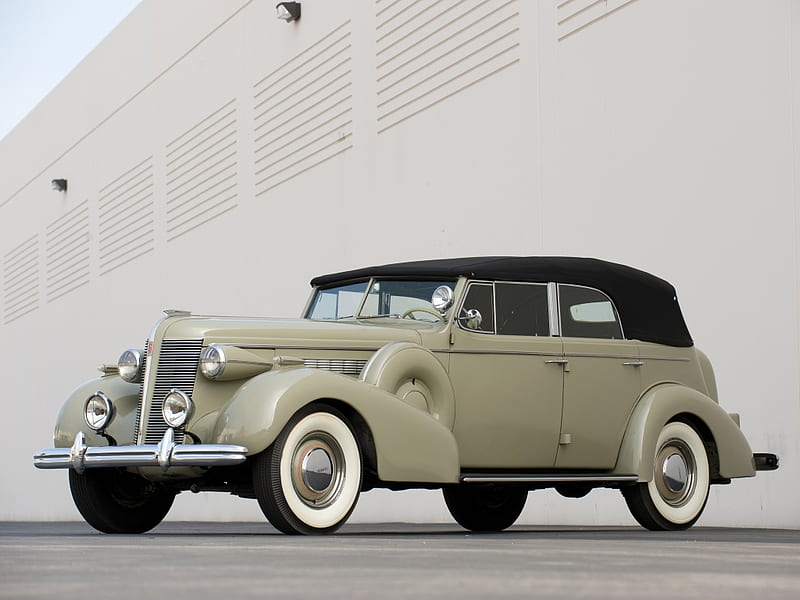 Buick Roadmaster Convertible Phaeton 1937, Old-Timer, Convertible, Buick, Car, Roadmaster, Phaeton, HD wallpaper