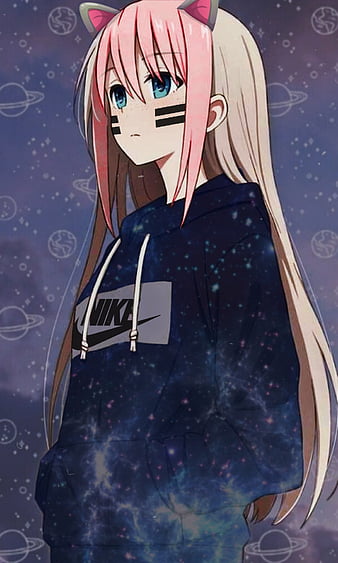 Anime girl, abismotaku, kawaii, HD phone wallpaper