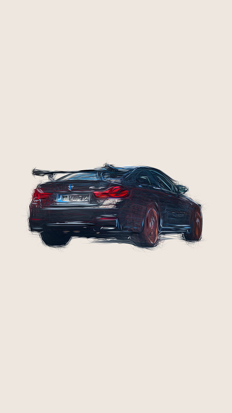 BMW supercar design, agile, amazing, cool, drawing, drive, luxury car, transportation, HD phone wallpaper