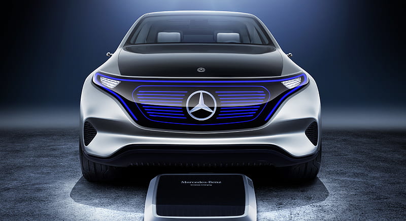 2016 Mercedes-Benz Generation EQ SUV Concept - Inductive Charging Platform - Front , car, HD wallpaper