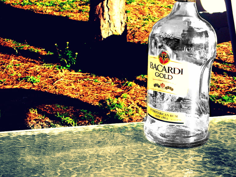 Bacardi Gold, alcohol, rum, HD wallpaper | Peakpx