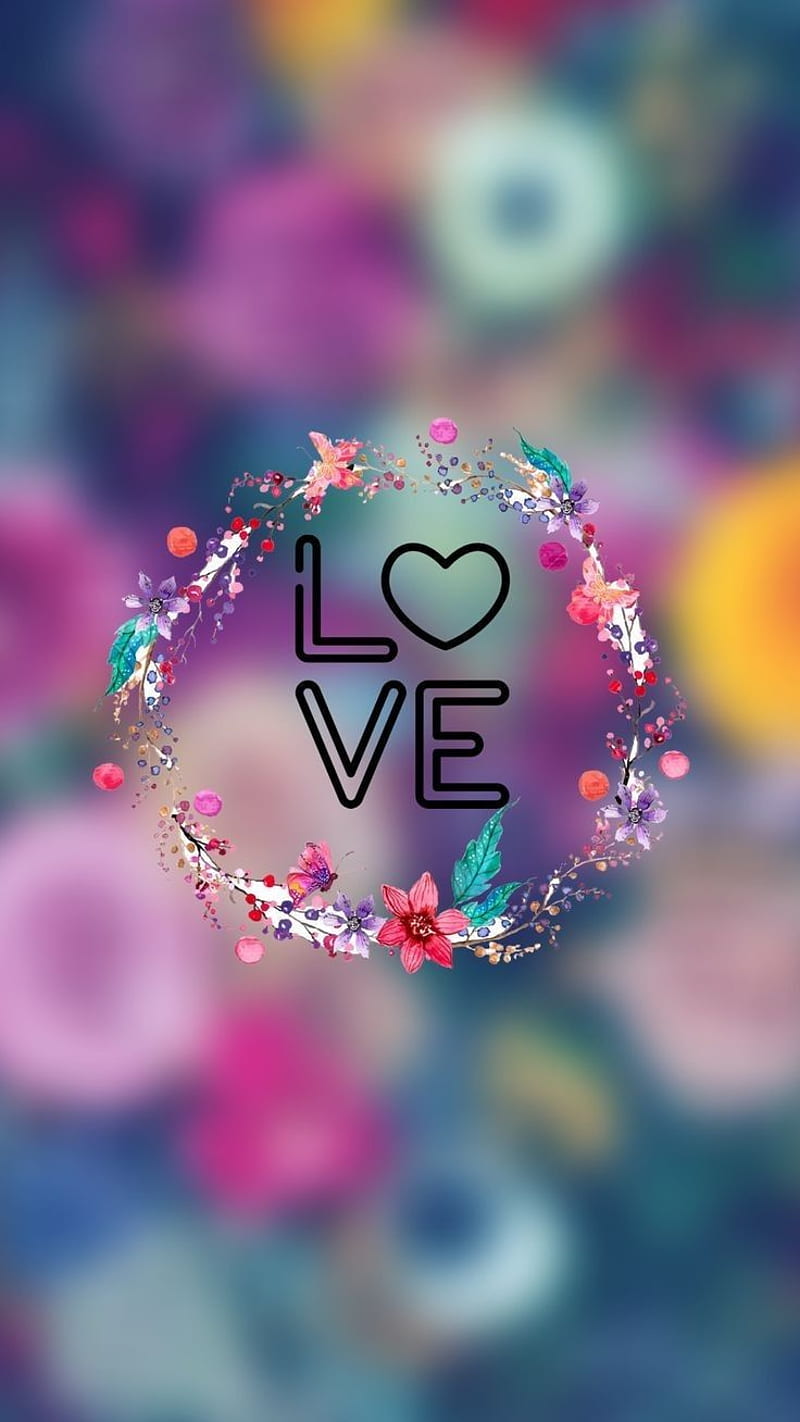 Love, blurred, corazones, super, HD phone wallpaper | Peakpx