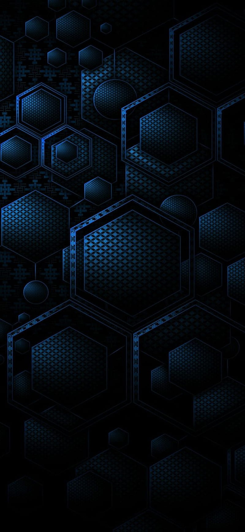 Dark Blue, abstract, modern, HD phone wallpaper | Peakpx