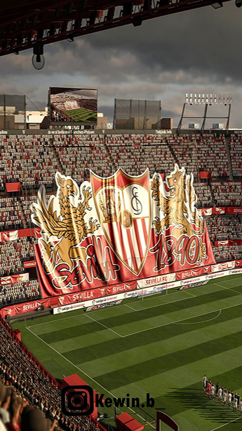 Sevilla fifa19, fifa, 19, espana, esports, football, stadium, world, HD phone wallpaper