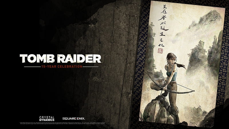 Tomb Raider 15-Year Celebration Game 01, HD wallpaper