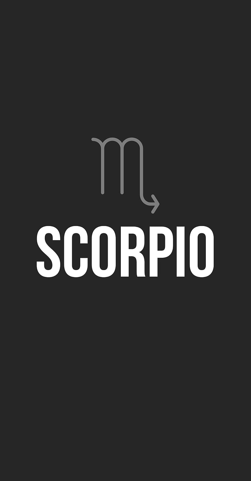 Scorpio , black, people, phone, scorpions, star signs, white, white on black, zodiac, HD phone wallpaper