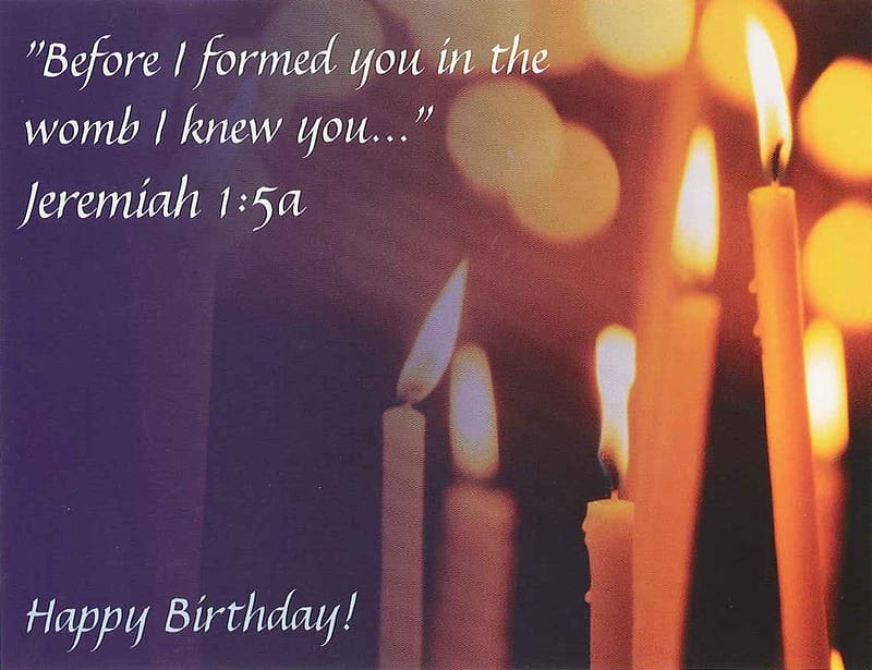 Happy Birtay, Daniel ♡, abstract, birtay, happy, lights, candles, graphy, quote, bible, scripture, HD wallpaper
