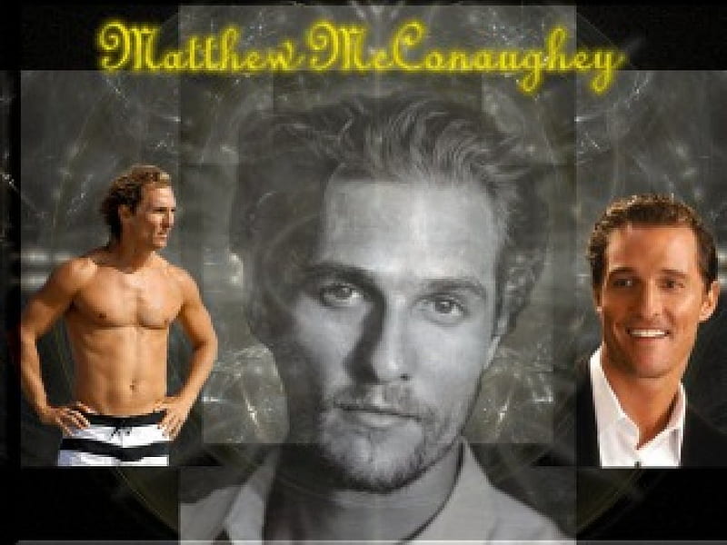 Matthew McConaughey, male, celebrity, celeb, failure to launch, tropic thunder, sahara, u-571, matthew, contact, actor, mcconaughey, HD wallpaper